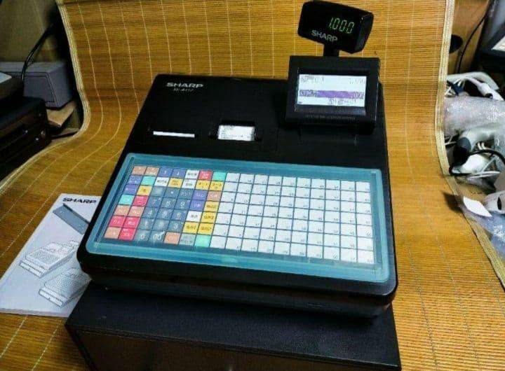 シャープレジスター　XE-A417　PC連携売上管理　最上位機種　338888