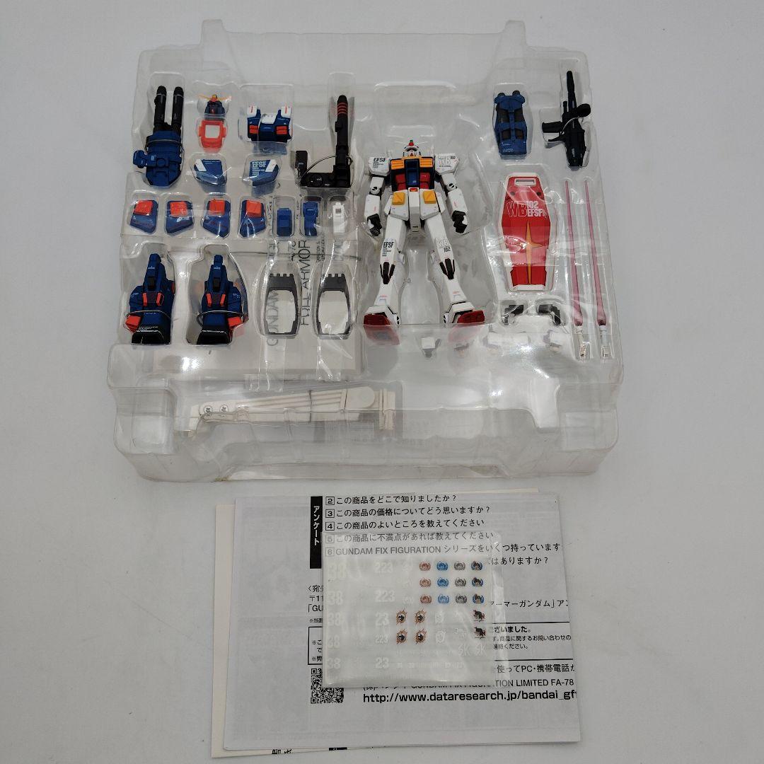 バンダイ フルアーマーガンダム [ブルーVer.] フレームモデル #0000