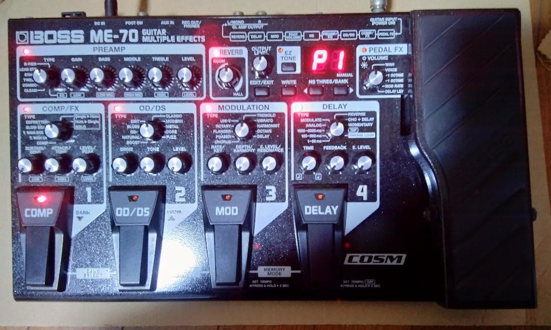 BOSS ME-70 マルチエフェクター（本体のみ・現状品）