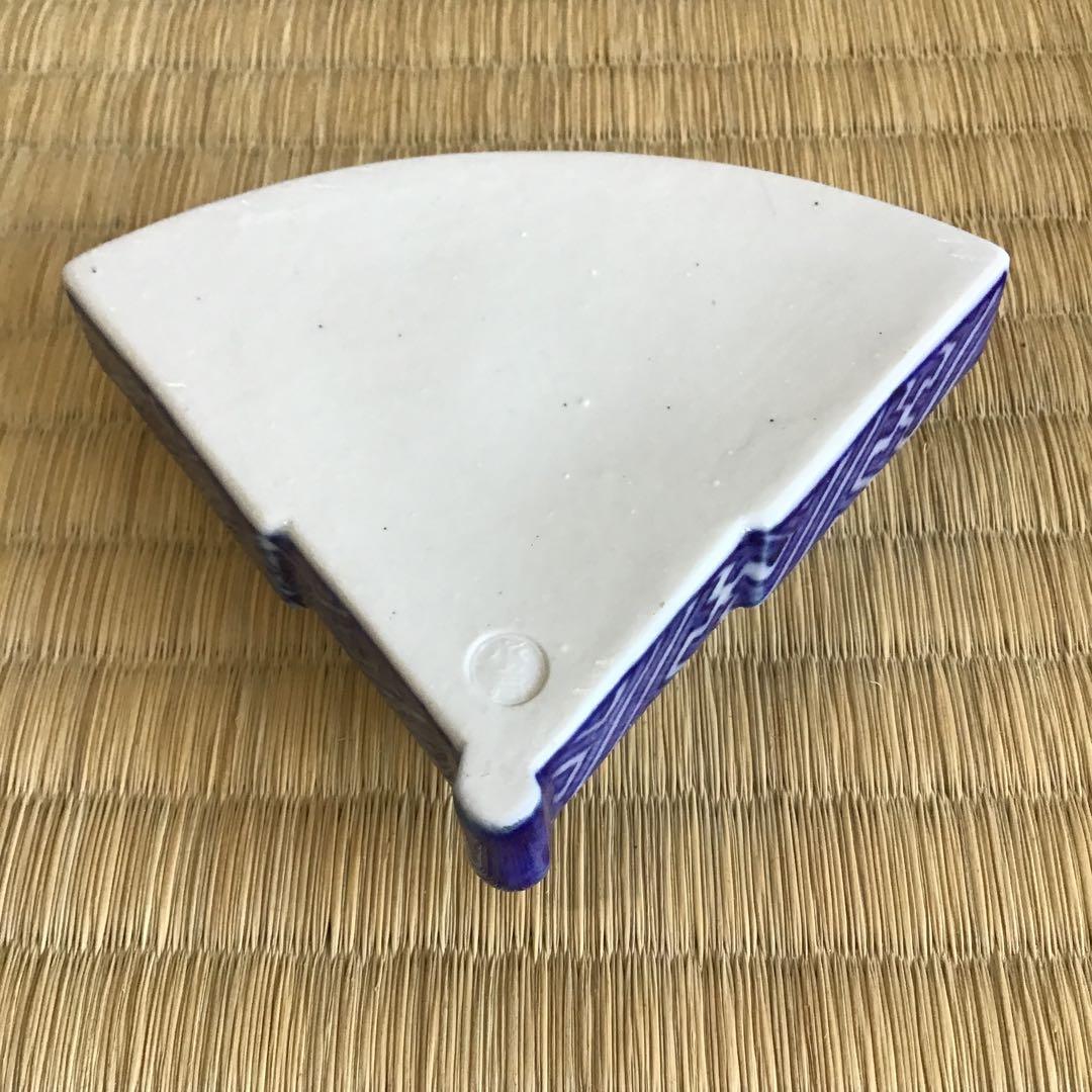 茶道具　香合　開扇香合　味渓窯　永寿作　共箱　S164KG