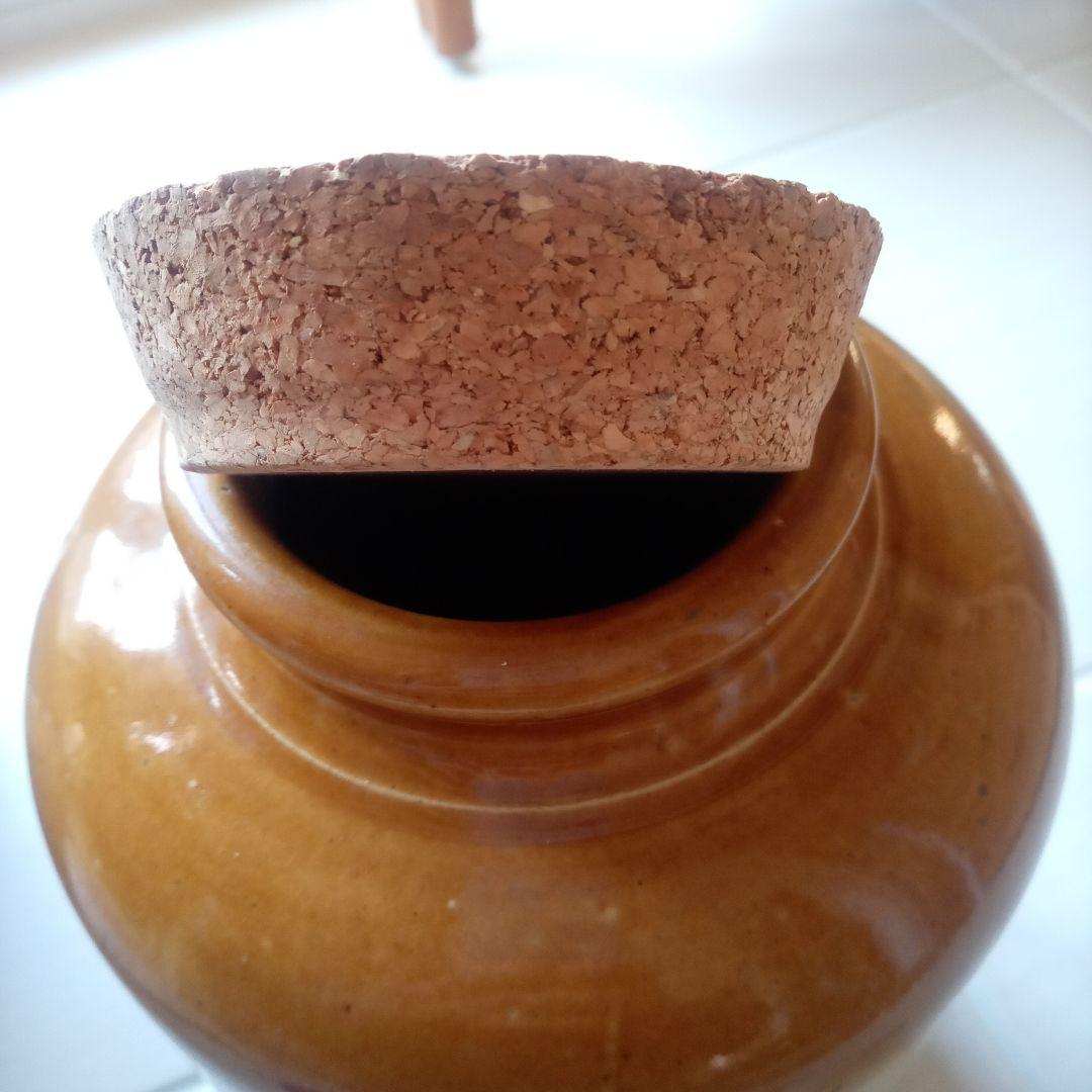 英国アンティーク ストーンウェア　 保存瓶