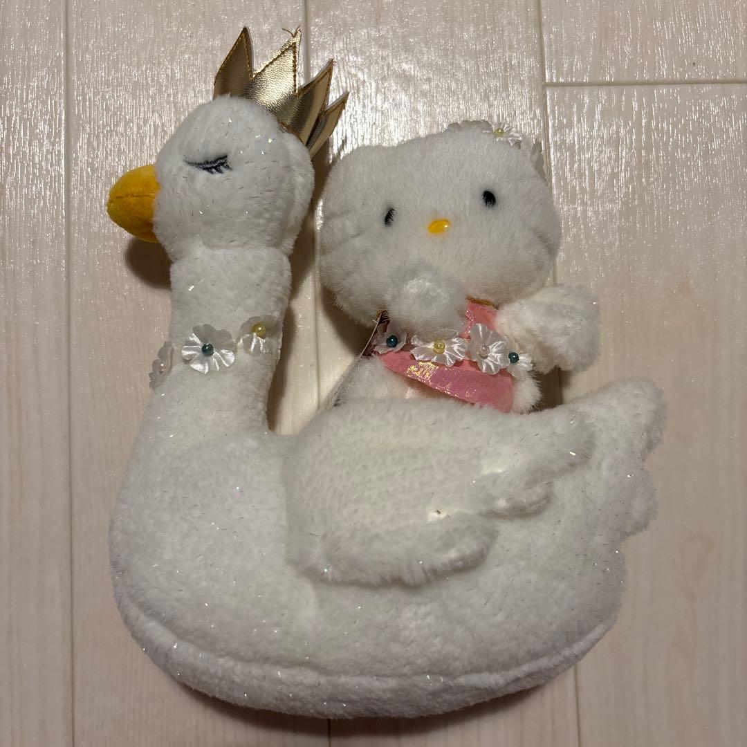 希少レアサンリオ2000年天使エンジェルハローキティちゃんぬいぐるみ当時物00s