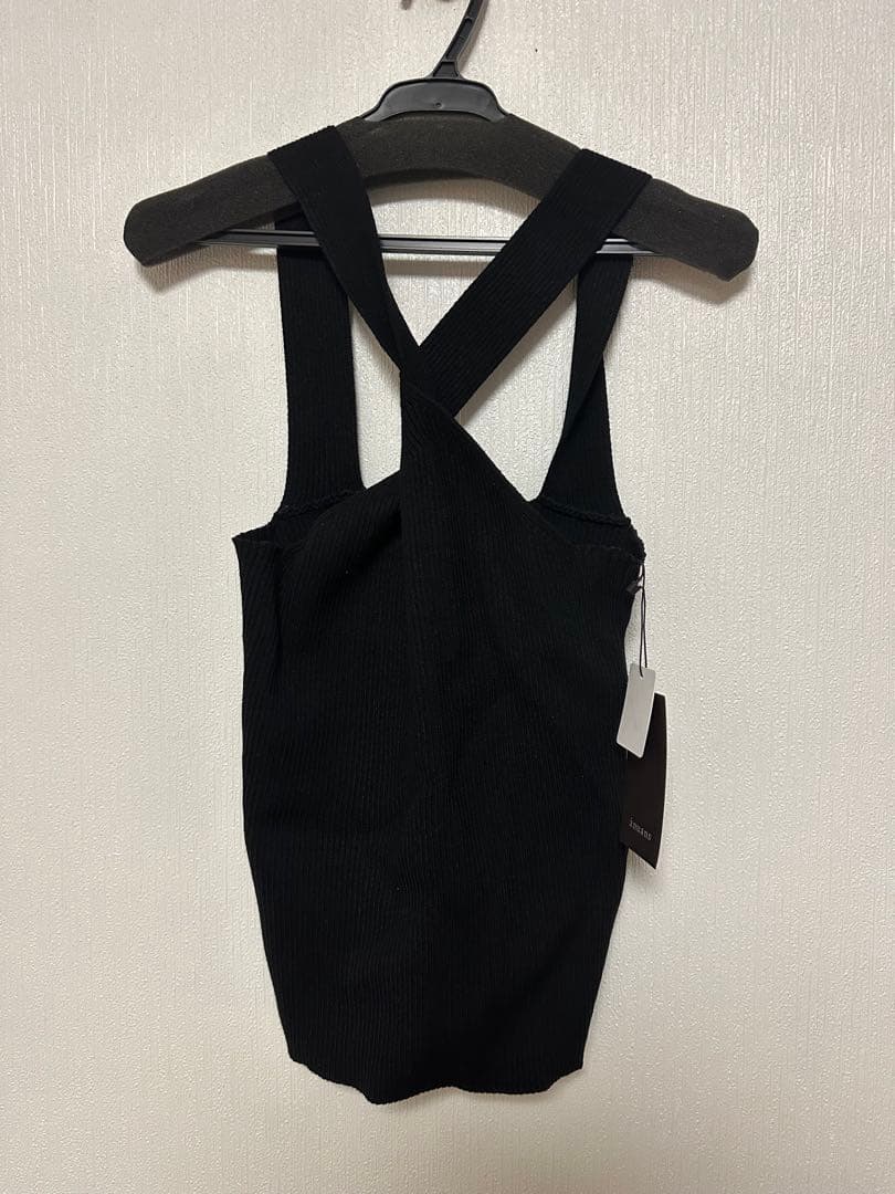 【新品未使用】anuans♡ツイストホルターネックニットトップス