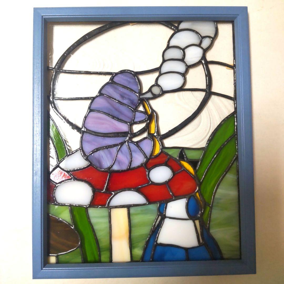 不思議の国のアリス ステンドグラス