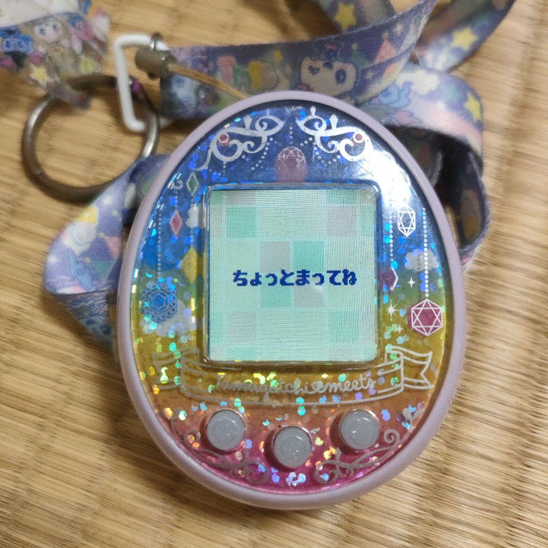 たまごっちみーつ　ファンタジーみーつver.パープル【動作確認済み】傷あり
