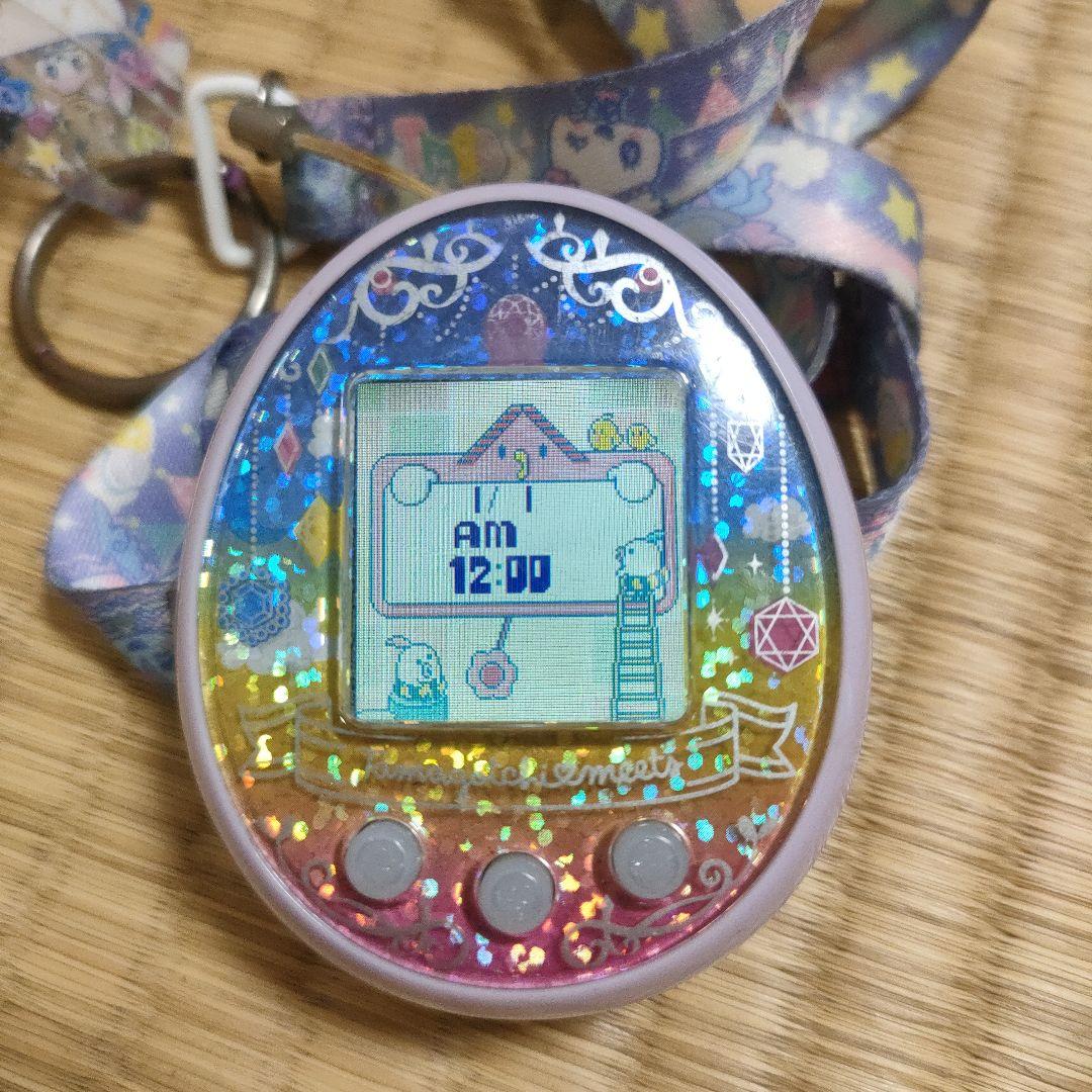 たまごっちみーつ　ファンタジーみーつver.パープル【動作確認済み】傷あり