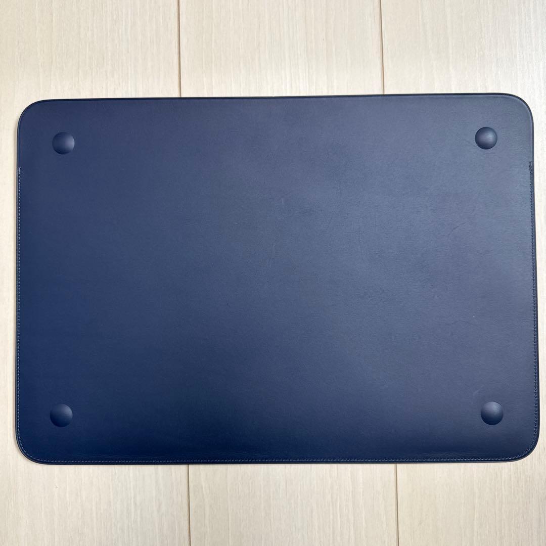Apple 純正 レザースリーブ Macbook Pro 16インチ