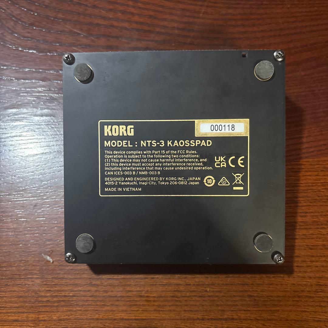 KORG NTS-3 kaoss pad kit 組み立て済み