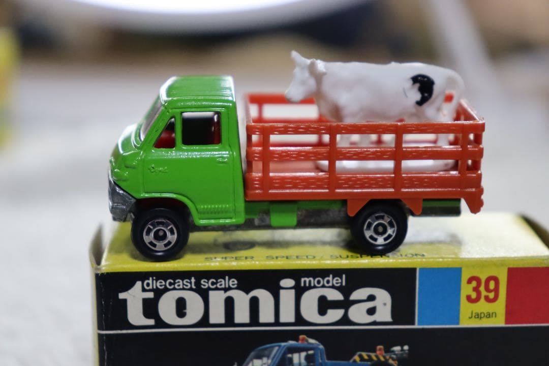 TOYOTA DYNA トヨタ　ダイナ　牧場トラック　39 トミカ　黒箱 日本製