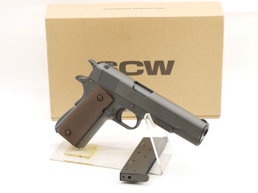 WA コルト M1911A1 SCW ガスブローバック ガスガン