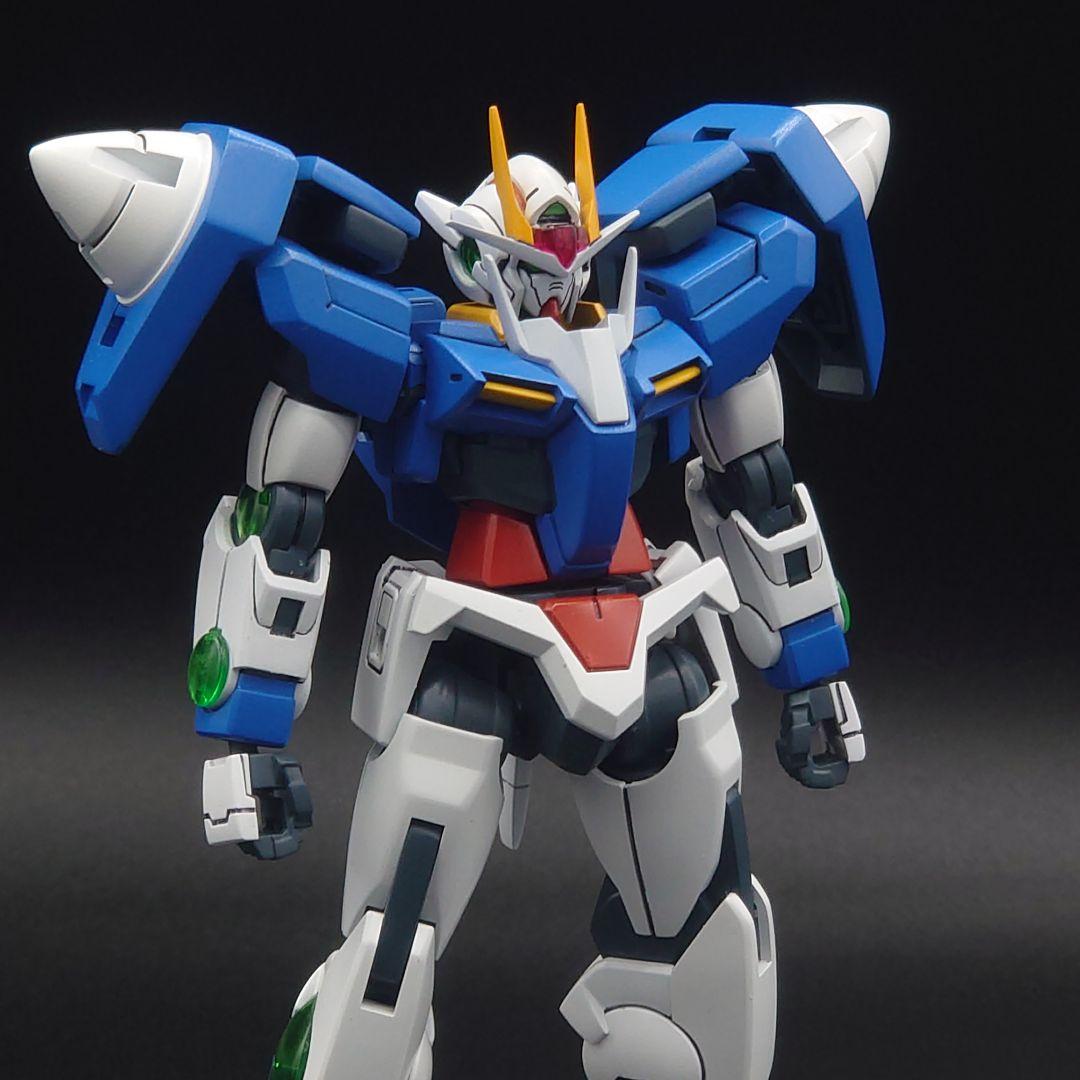 機動戦士ガンダム00　HG 1/144　ダブルオーライザー　ガンプラ全塗装完成品