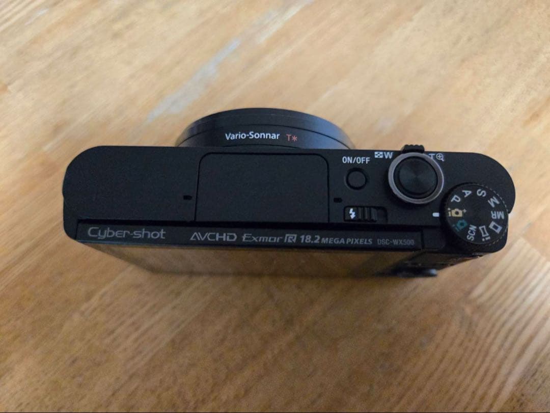 DSC-WX500 ブラック【1820万画素】　デジカメ