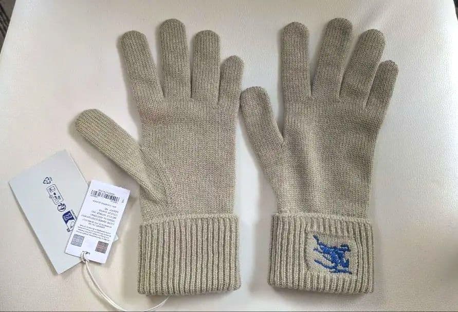新品 Burberry カシミヤ手袋 M/L