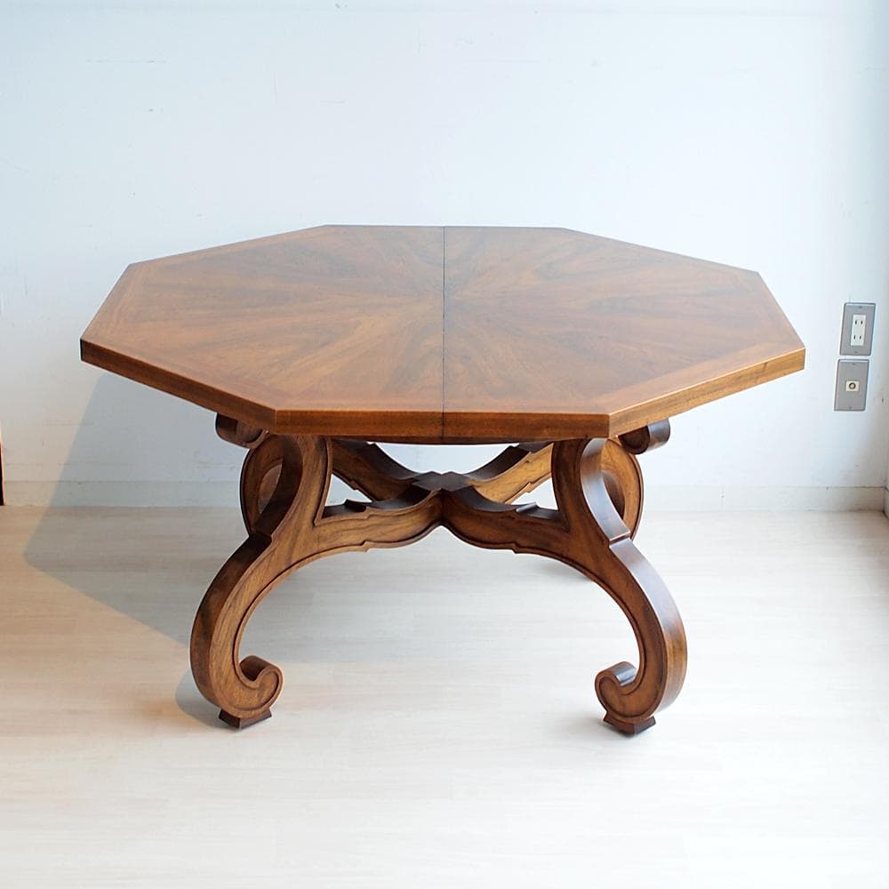 ドレクセル/DREXEL エスペラント 八角形 ダイニングテーブル