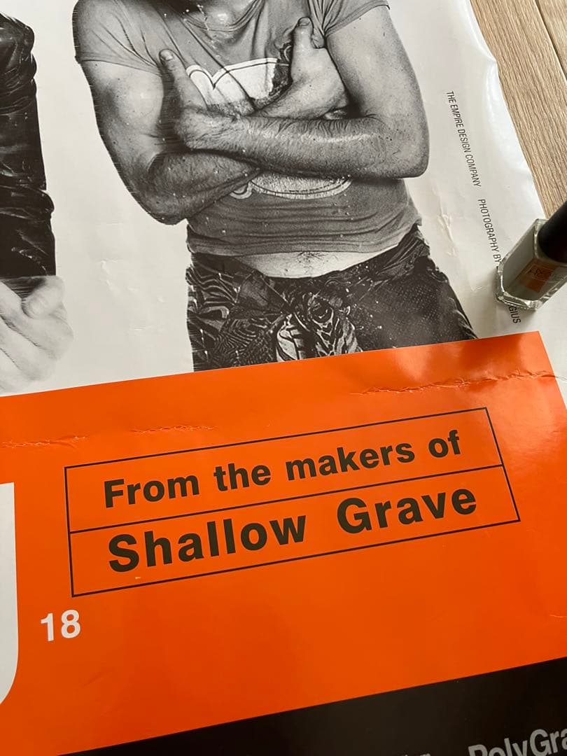 激レア！90sヴィンテージトレインスポッティングビッグポスター ユアンマクレガー