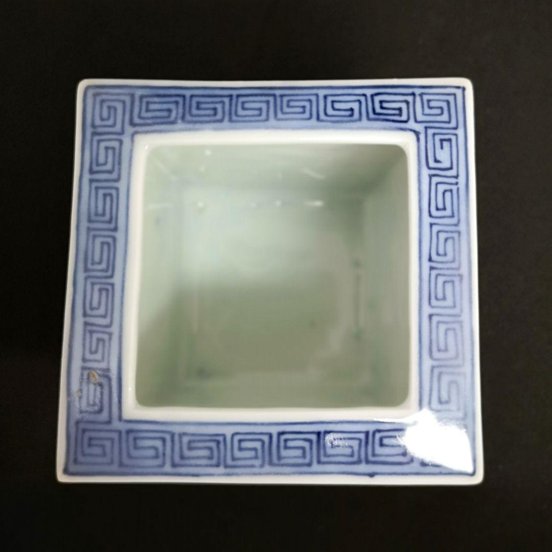 【1950s　アンティーク　 十二代今泉今右衛門　茶道具】『色鍋島染付絵香炉』