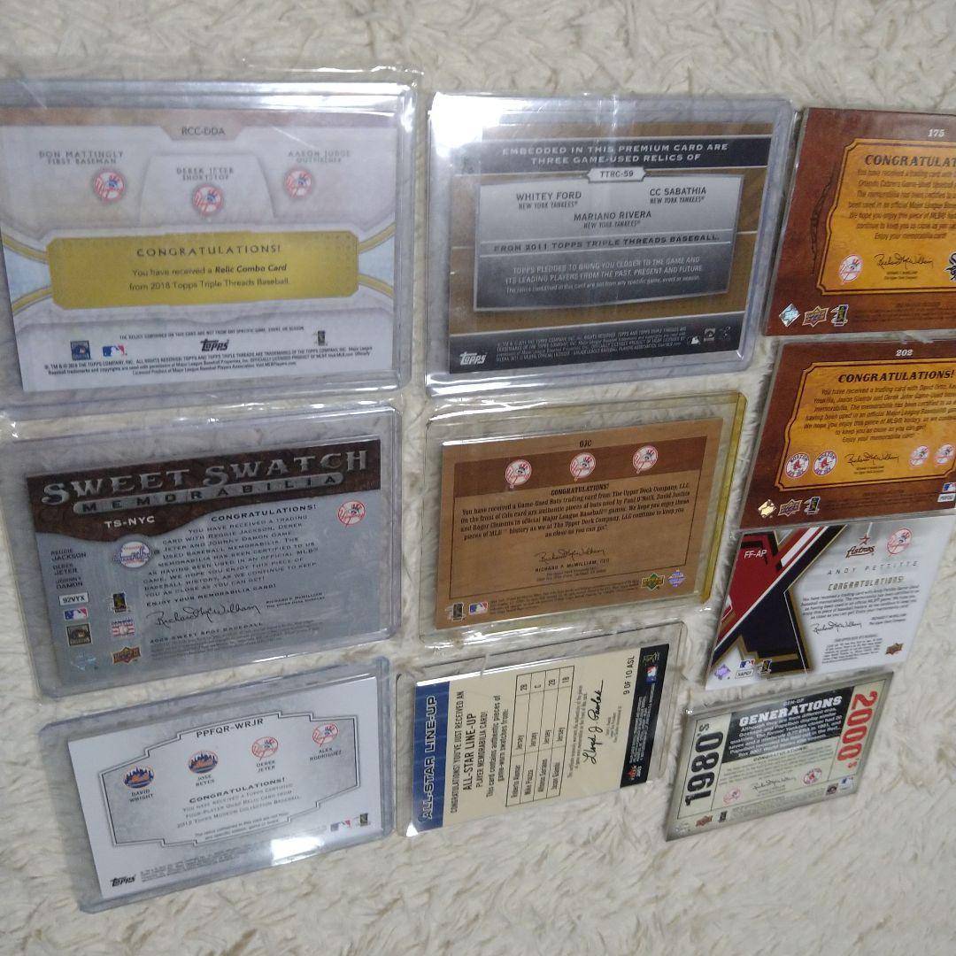 MLB ヤンキースレジェンド　カード