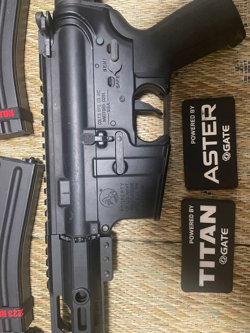 次世代電動ガン CQBーR 電子トリガー　GATE TITAN