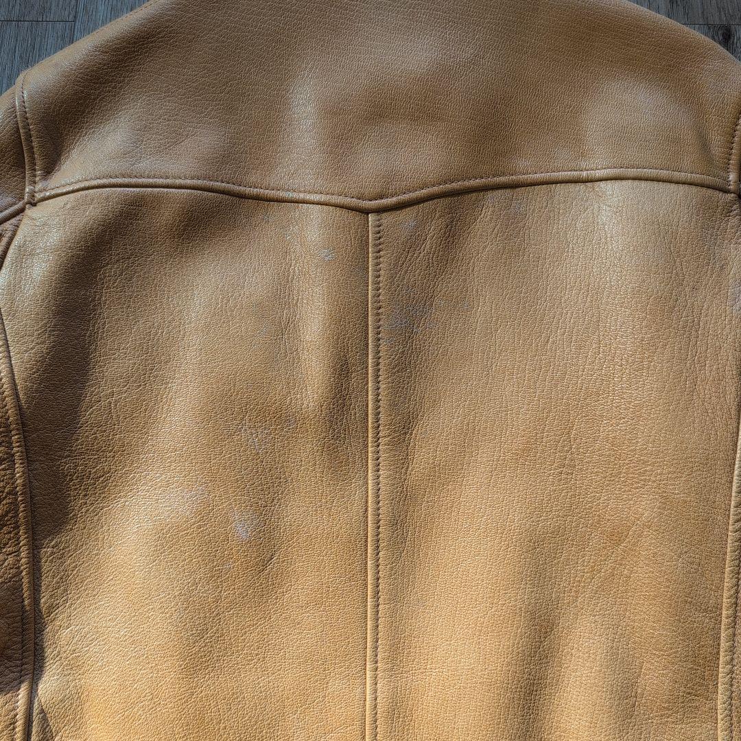 ジャックローズ シングルレザージャケット サイズ3