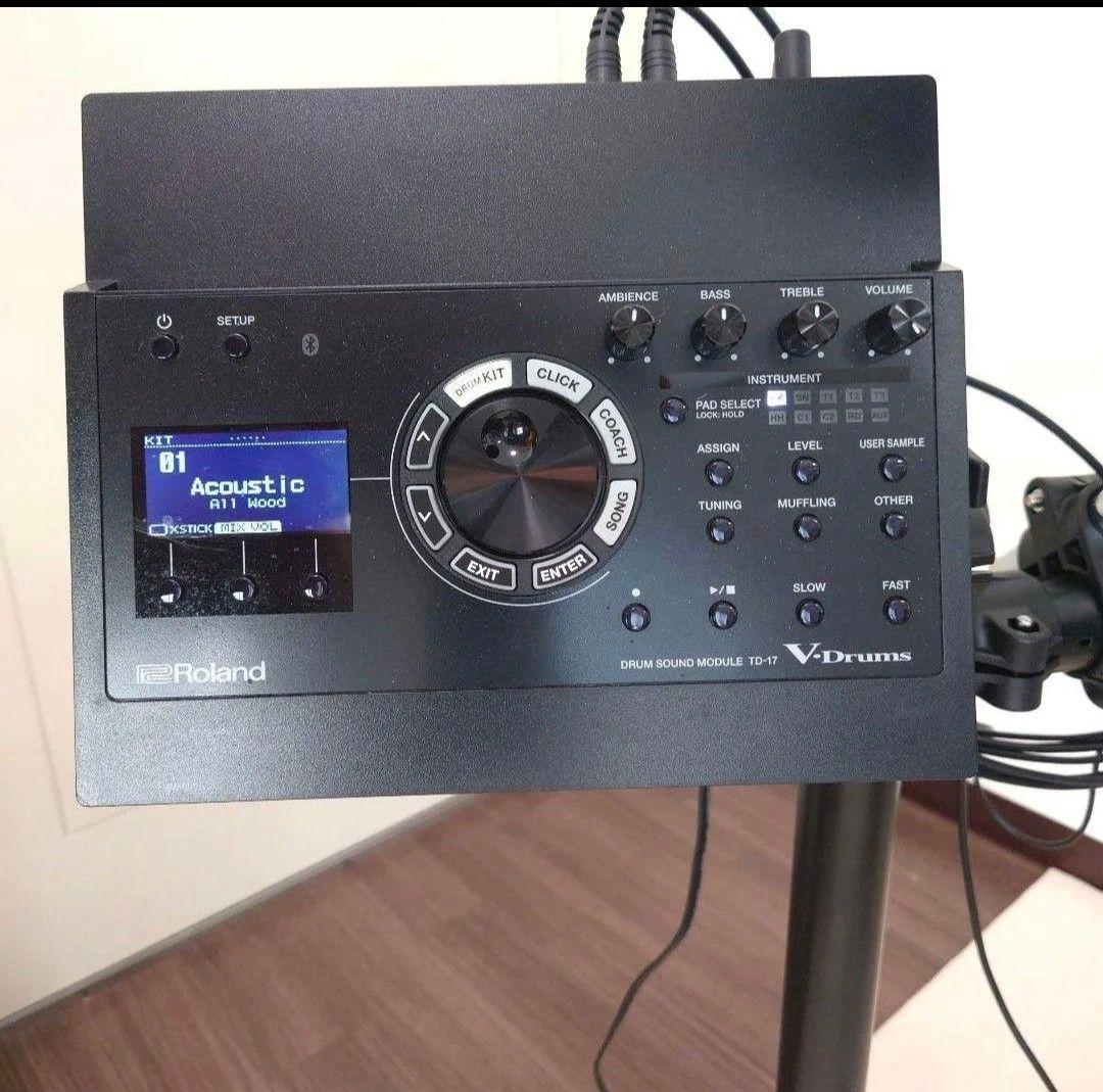 美品 Roland V-Drums TD-17 Custom