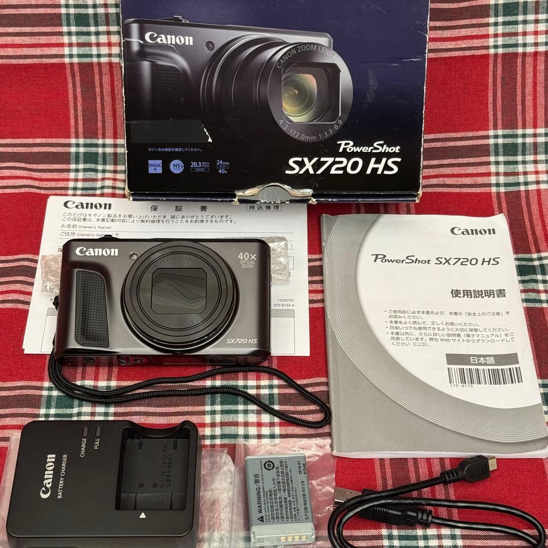 Canon PowerShot SX720 HS コンパクトデジタルカメラ