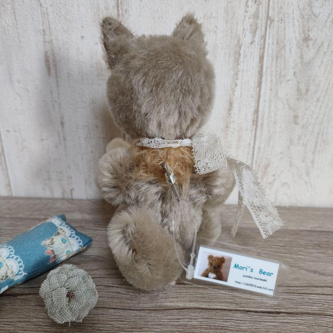 テディベア 作家 森脇 由美子 Mori's Bear　チビオオカミ