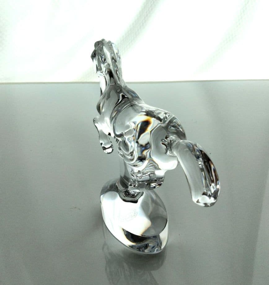 【新品】バカラ　馬　ウマ干支置物 　箱付き