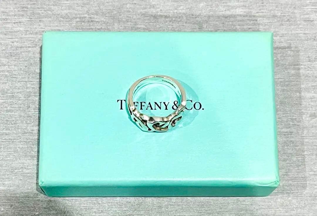 TIFFANY＆Co. ティファニー トリプルラビングハートリング 12号