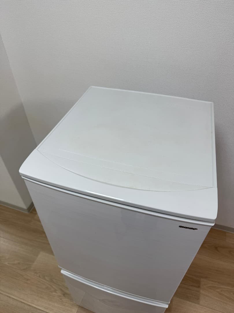 ★中古★冷蔵庫 SHARP SJ-D14D-W 2018年製 動作確認済み★