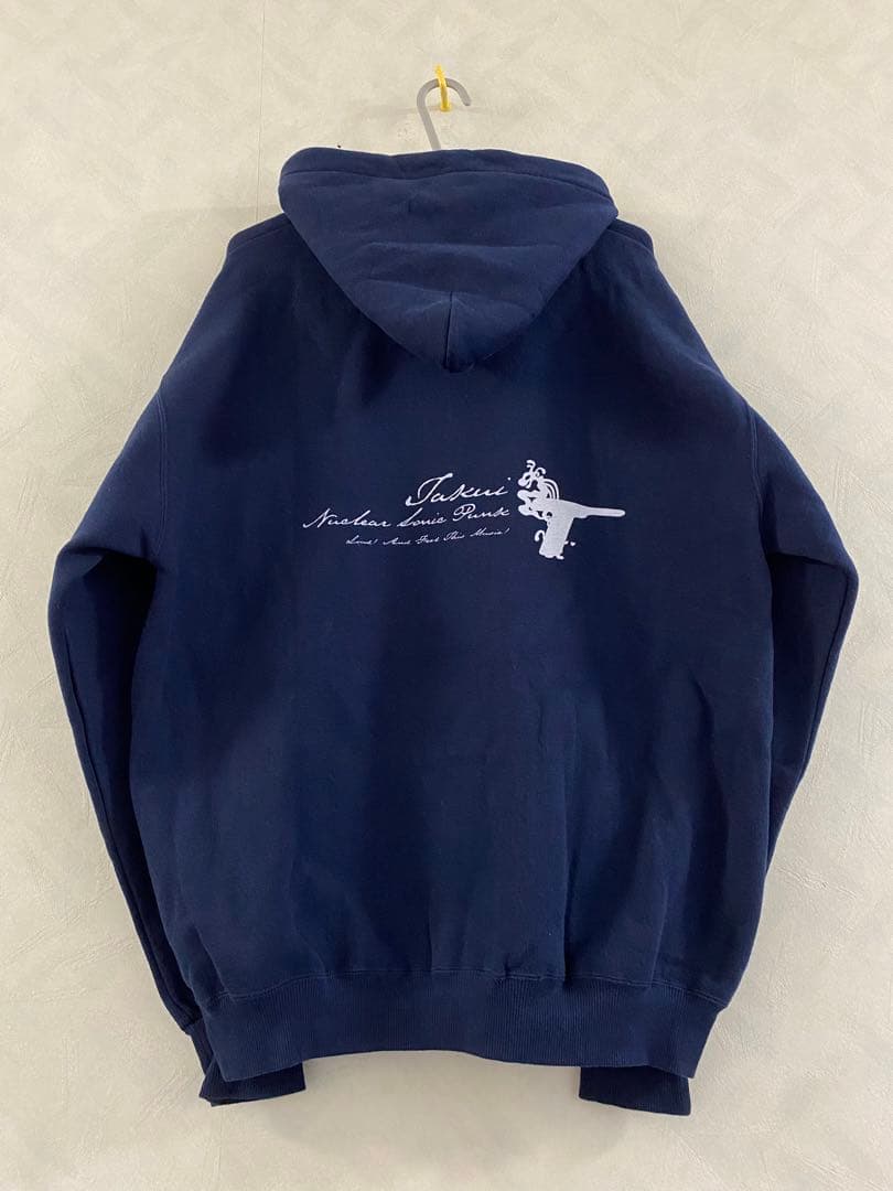 中島卓偉 NUCLEAR SONIC PUNK 直筆サイン入り パーカー L