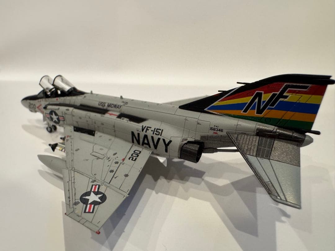 1/144 F-4J アメリカ海軍 VF-15 技mix 完成品