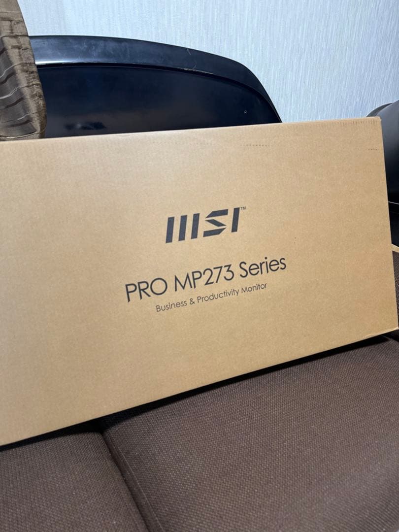 Kuuuuu美品　箱付き　MSI WQHD 27インチモニター