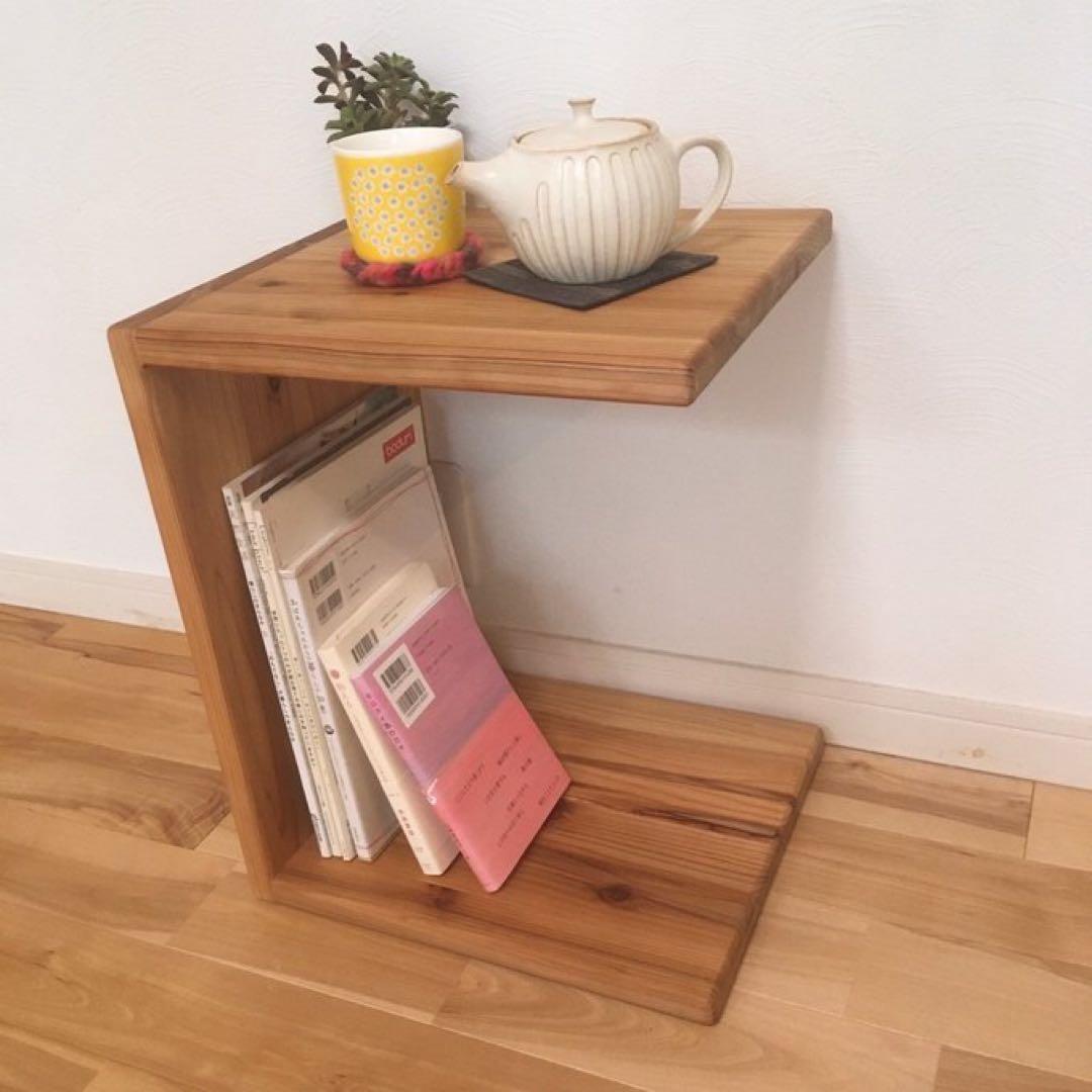 国産杉の無垢材　子供椅子と机のセット　天然オイル仕上げ　変化椅子　キッズチェア