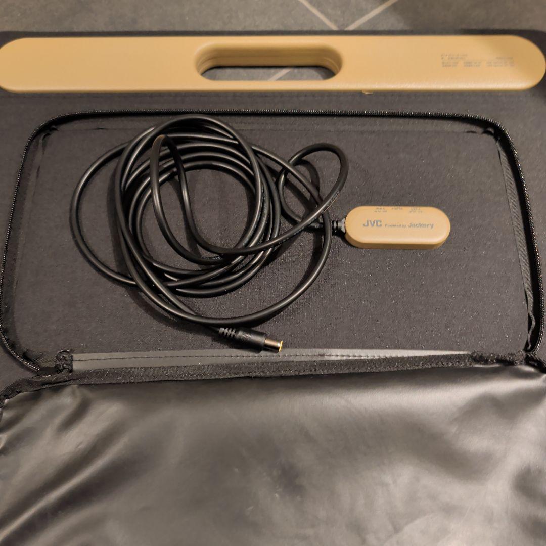 【美品】JVC ポータブルソーラーパネル BH-SP100 防災