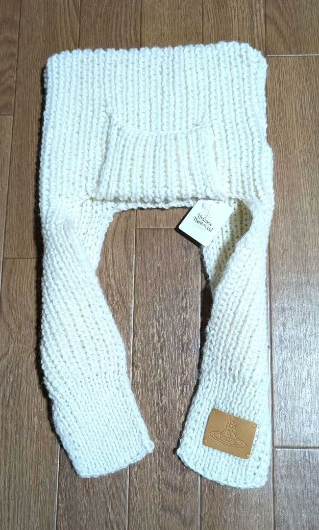 ヴィヴィアンウエストウッド　キャット　イヤーフラップニット　猫耳ニットキャップ