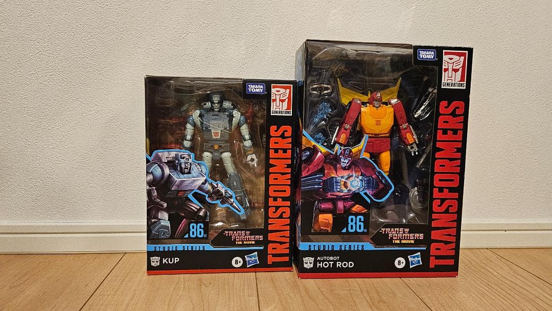 トランスフォーマー スタジオシリーズ86　ホットロッド/カップ