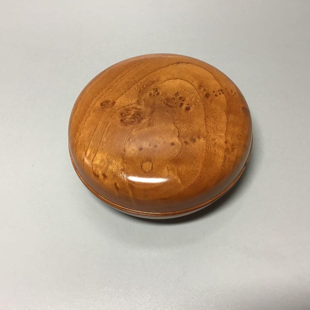 欅バーズドアイ　ミニ食蘢　香合　小物入れ