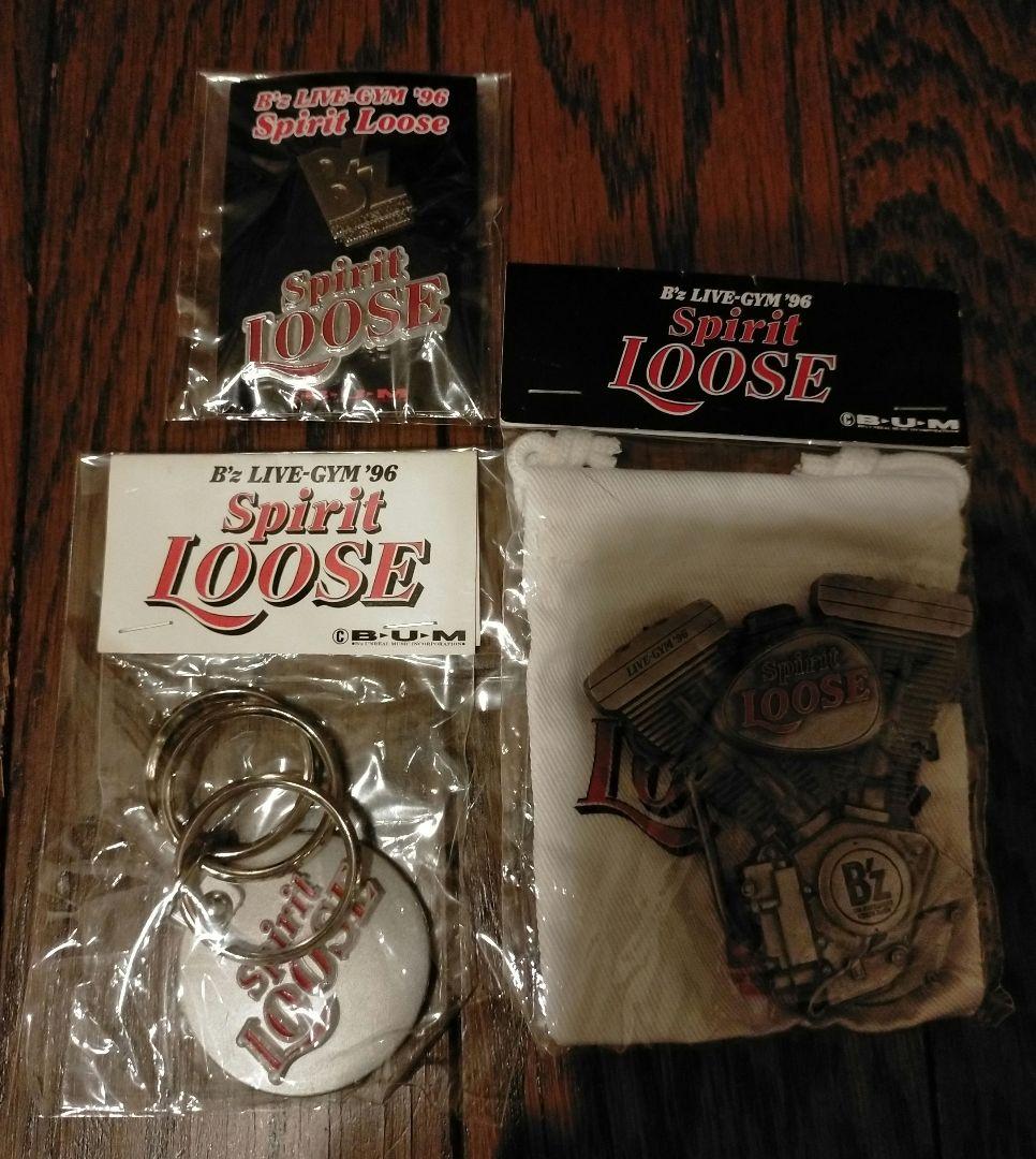 ■B’z spirit LOOSE バックル キーホルダー等