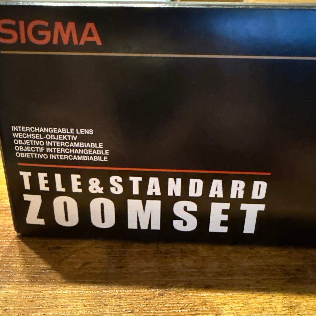 【新品未使用】SIGMA 一眼レフ　レンズ　 テレ&スタンダード ズームセット