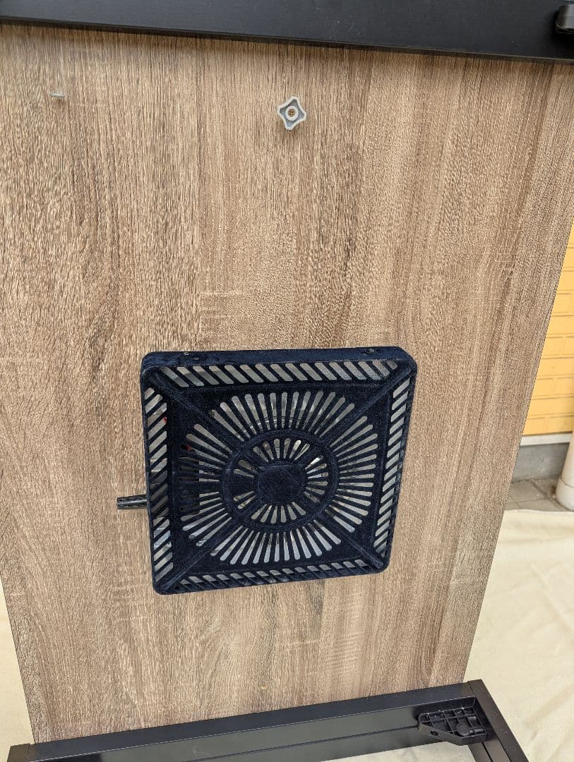 ヴィンテージ風　木目調のこたつにもなるローテーブル