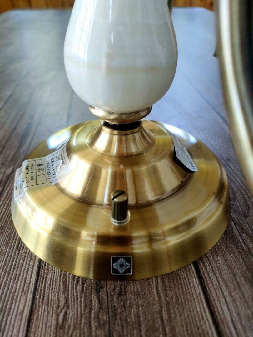 美品　ヤマギワ シャンデリア 5灯 真鍮 ガラス　ライト