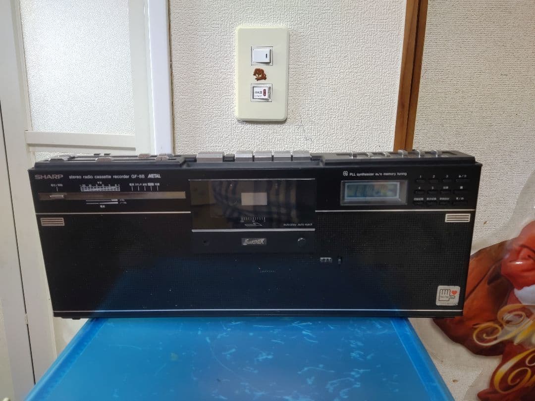 希少！　メタルテープ対応　SHARP　THEサーチャーGF-8B
