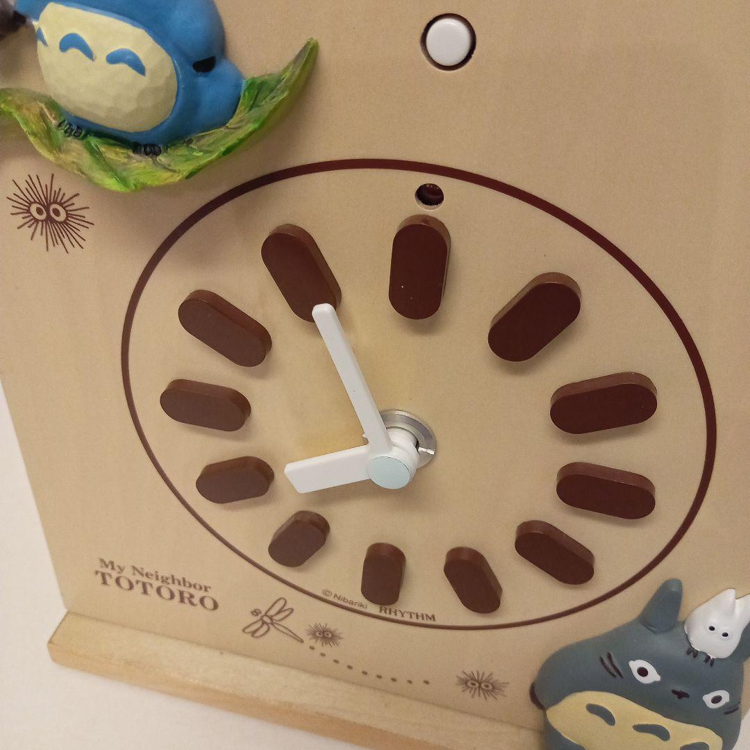 スタジオジブリ となりのトトロ 時計 鳩時計 からくり時計 置き.掛け　兼用時計