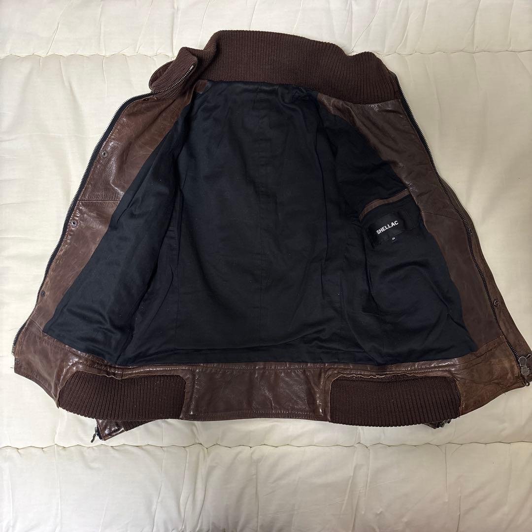希少✨【美品】赤西仁着用モデル SHELLAC 牛革ライダースジャケット