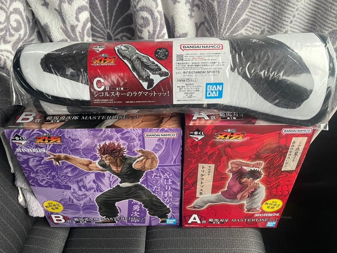 刃牙一番くじ　3点セット➕クリアポスター5点