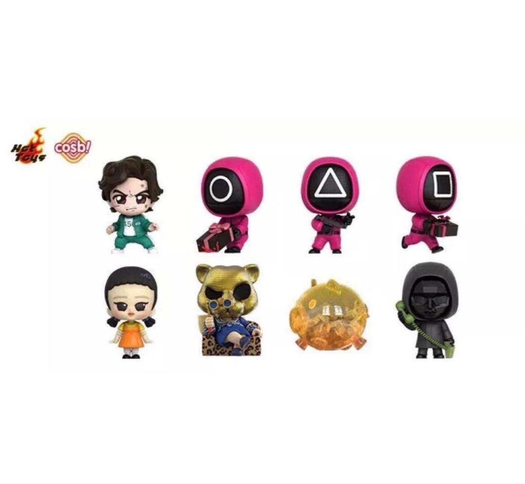 イカゲーム　コスビ　コレクションフィギュア