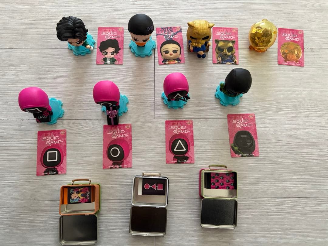 イカゲーム　コスビ　コレクションフィギュア