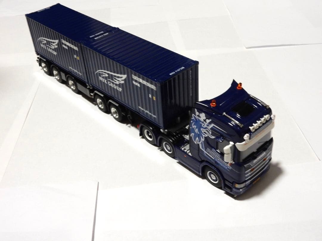 1/50 WSI スカニア R500 コンテナ　20ft コンビ　トレーラー