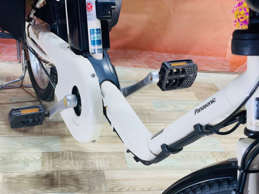 パナソニックギュット⭐️12AH！子供乗せ電動アシスト自転車Y1681