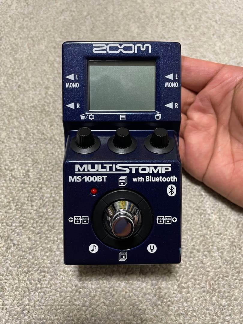 【美品】ZOOM MS-100BT ギターエフェクター